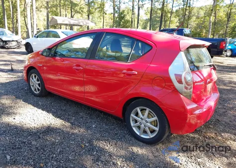 2012 Toyota Prius C Four from USA, damaged, VIN JTDKDTB3XC1028120